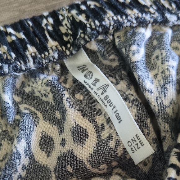 Black/Cream Jumpsuit - Picture 2 of 5